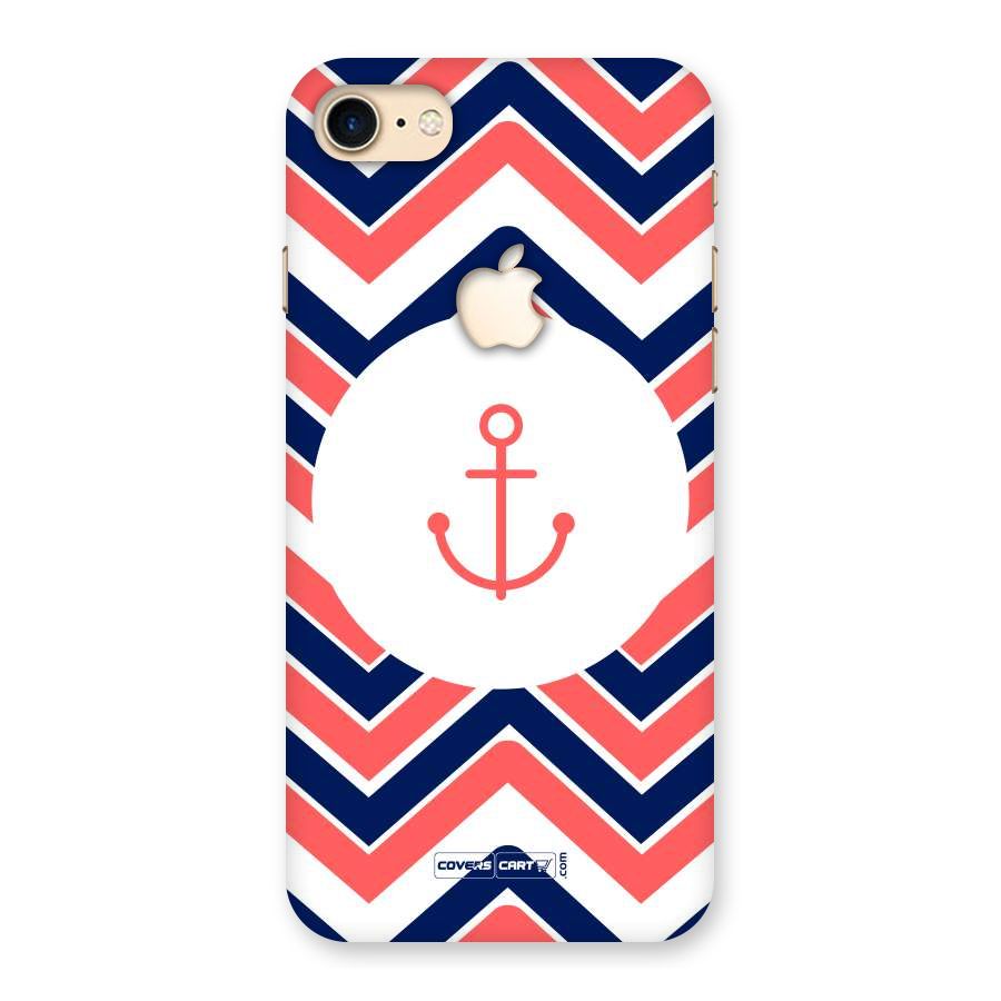 Anchor Zig Zag Back Case for iPhone 7 Apple Cut