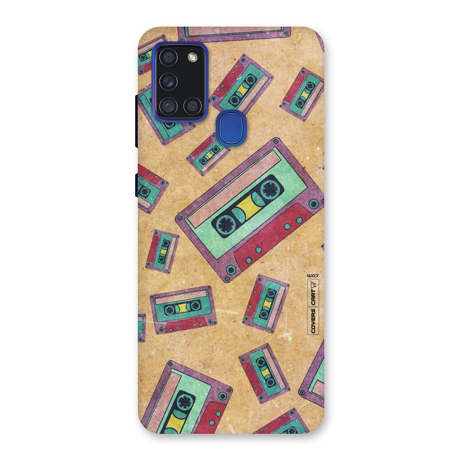 Ancient Cassettes Back Case for Galaxy A21s