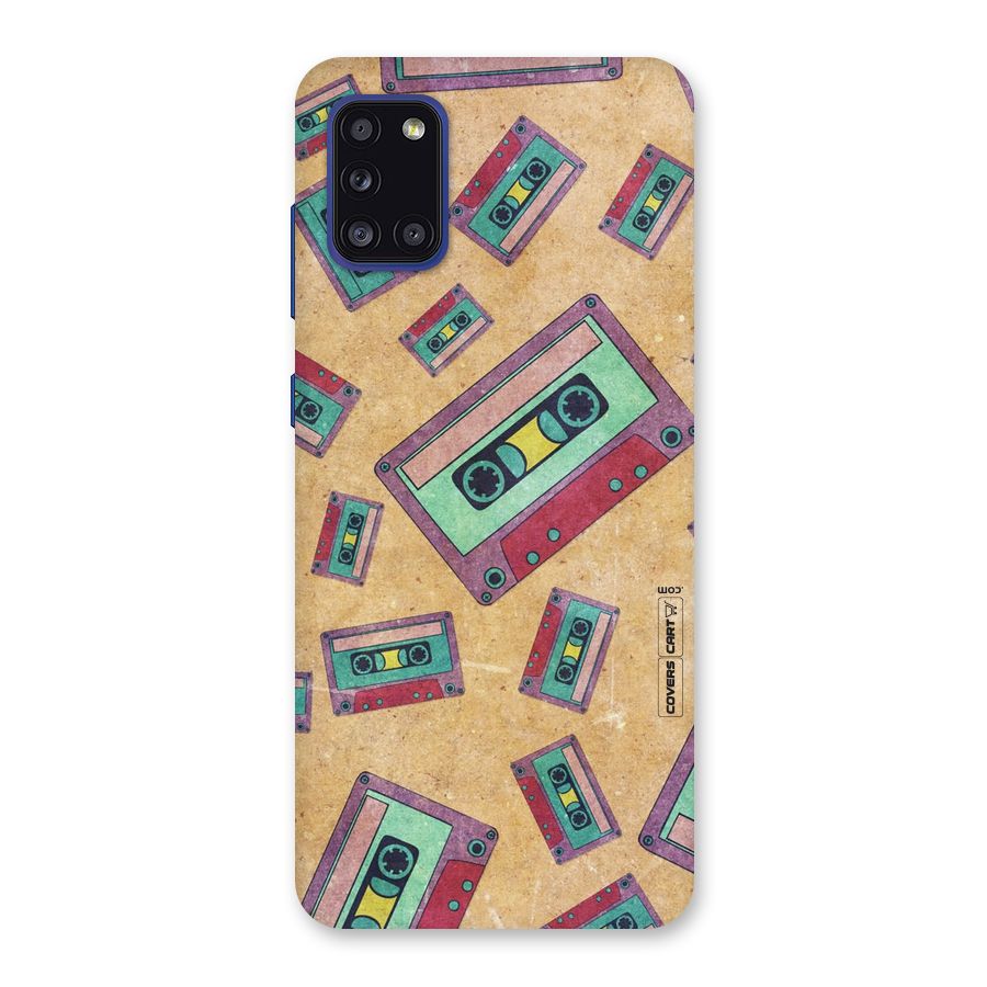 Ancient Cassettes Back Case for Galaxy A31
