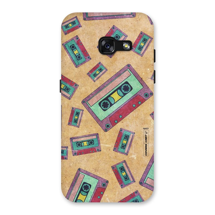 Ancient Cassettes Back Case for Galaxy A3 (2017)