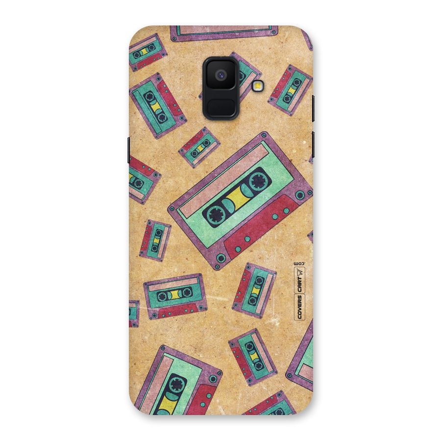 Ancient Cassettes Back Case for Galaxy A6 (2018)