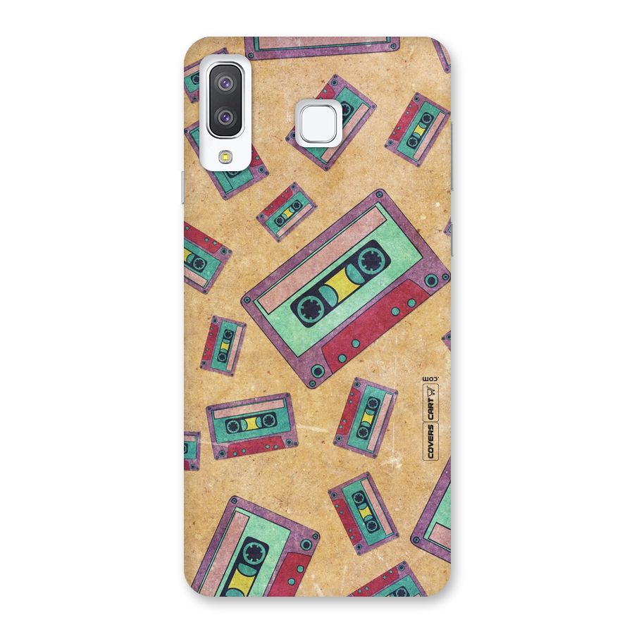 Ancient Cassettes Back Case for Galaxy A8 Star