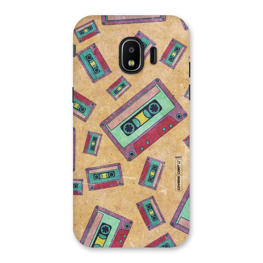 Ancient Cassettes Back Case for Galaxy J2 Pro 2018