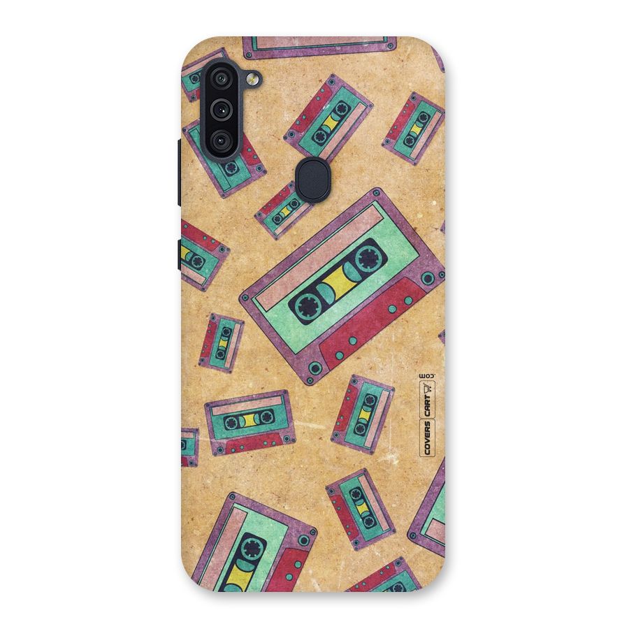 Ancient Cassettes Back Case for Galaxy M11
