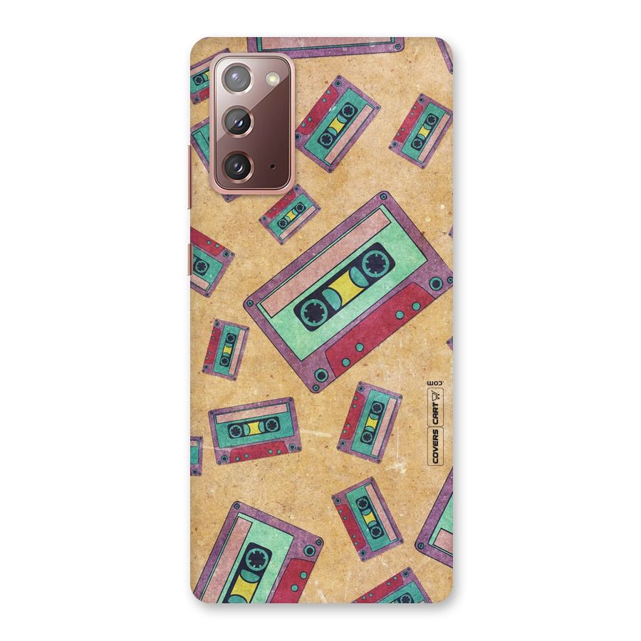 Ancient Cassettes Back Case for Galaxy Note 20