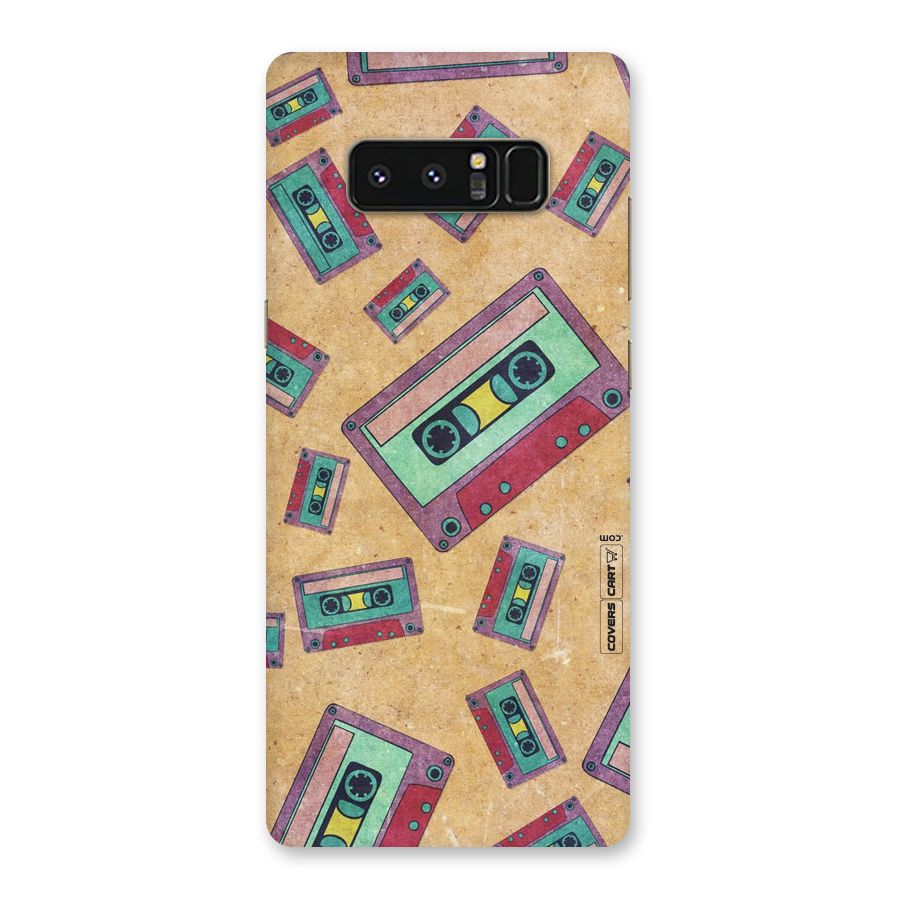 Ancient Cassettes Back Case for Galaxy Note 8