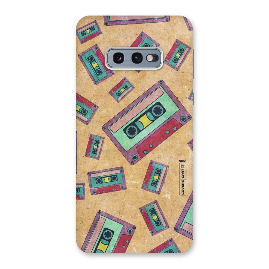 Ancient Cassettes Back Case for Galaxy S10e
