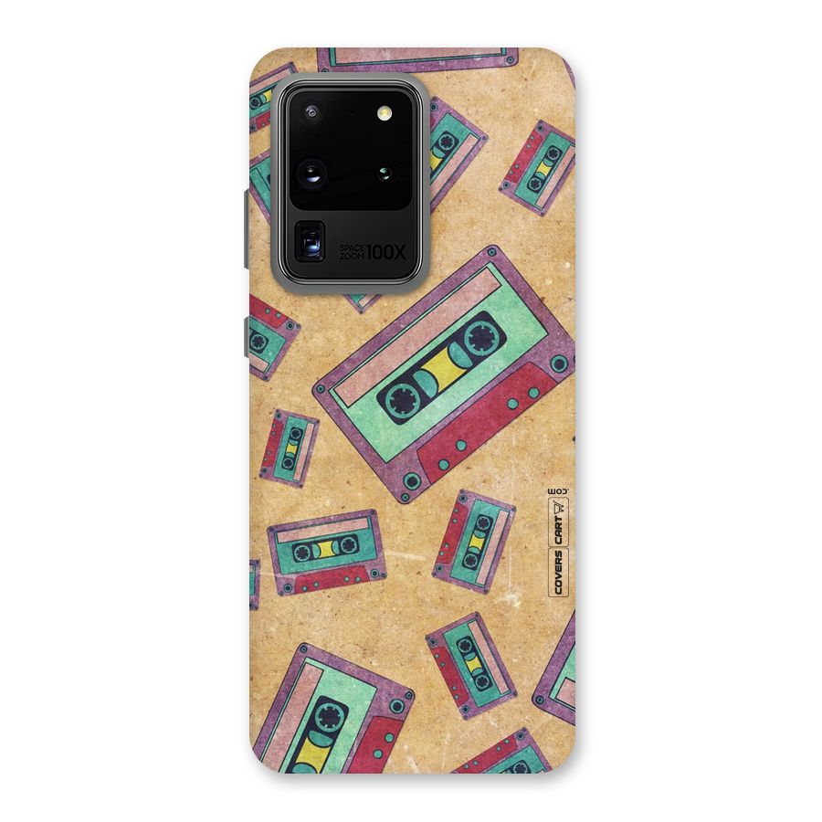 Ancient Cassettes Back Case for Galaxy S20 Ultra