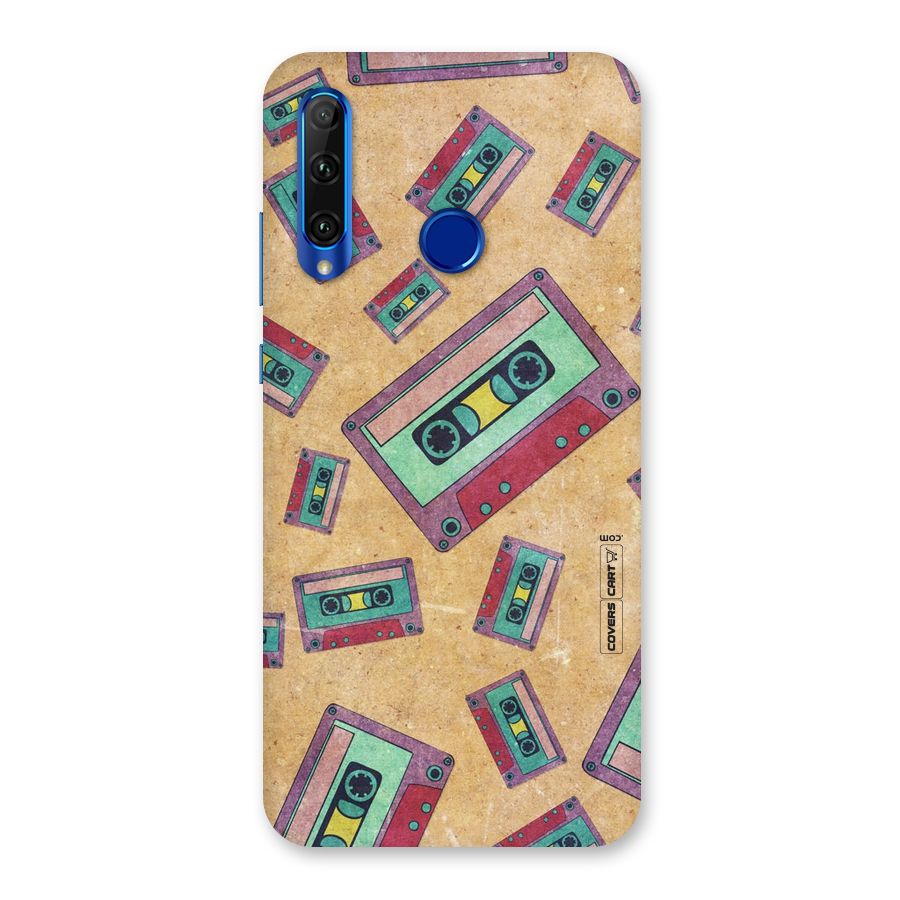 Ancient Cassettes Back Case for Honor 20i