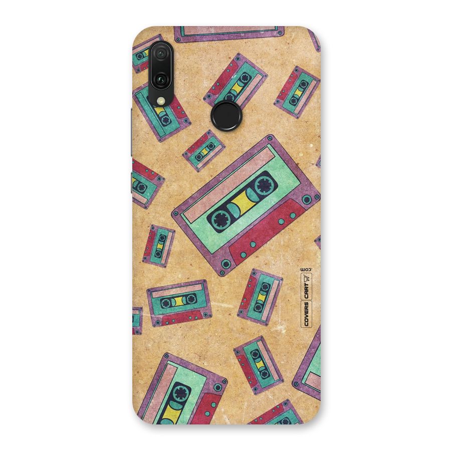 Ancient Cassettes Back Case for Huawei Y9 (2019)