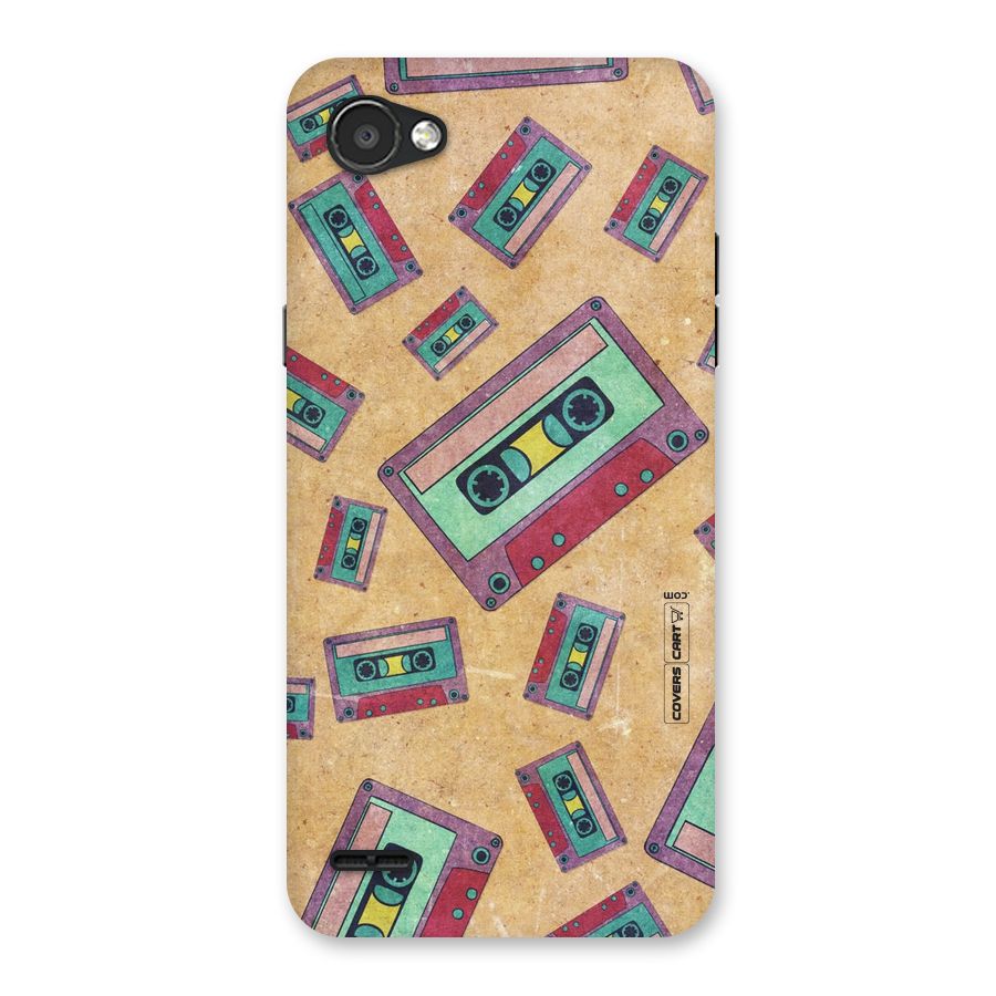 Ancient Cassettes Back Case for LG Q6