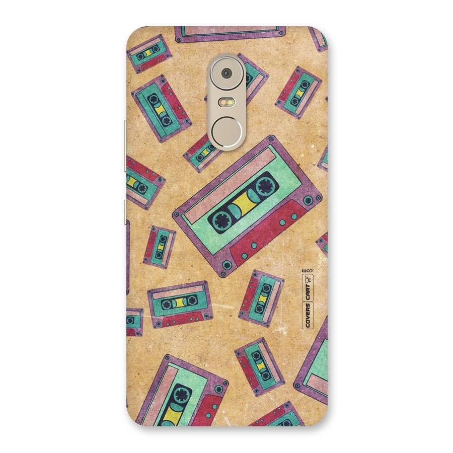 Ancient Cassettes Back Case for Lenovo K6 Note