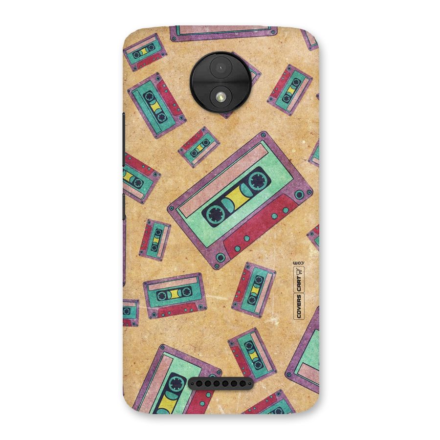 Ancient Cassettes Back Case for Moto C