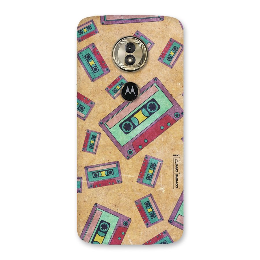 Ancient Cassettes Back Case for Moto G6 Play