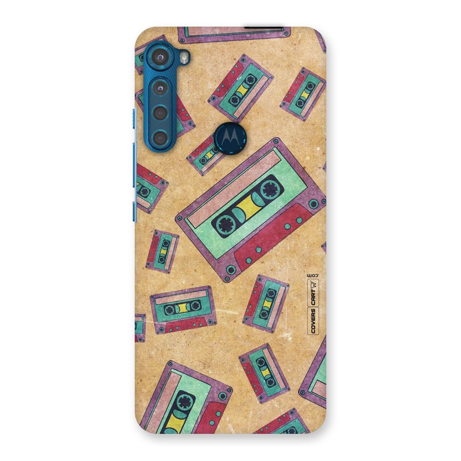 Ancient Cassettes Back Case for Motorola One Fusion Plus