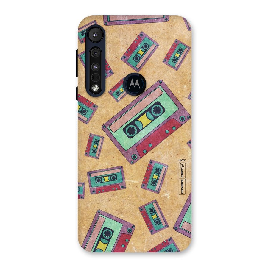 Ancient Cassettes Back Case for Motorola One Macro