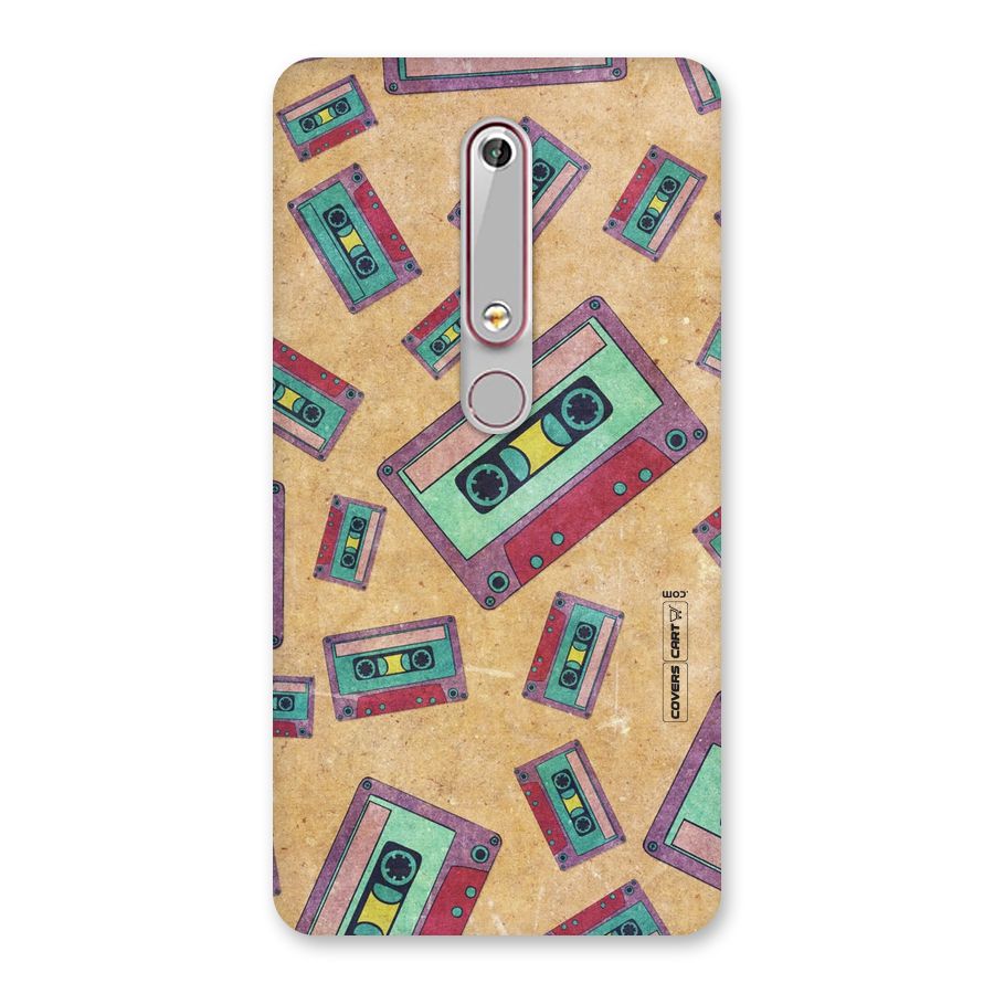 Ancient Cassettes Back Case for Nokia 6.1