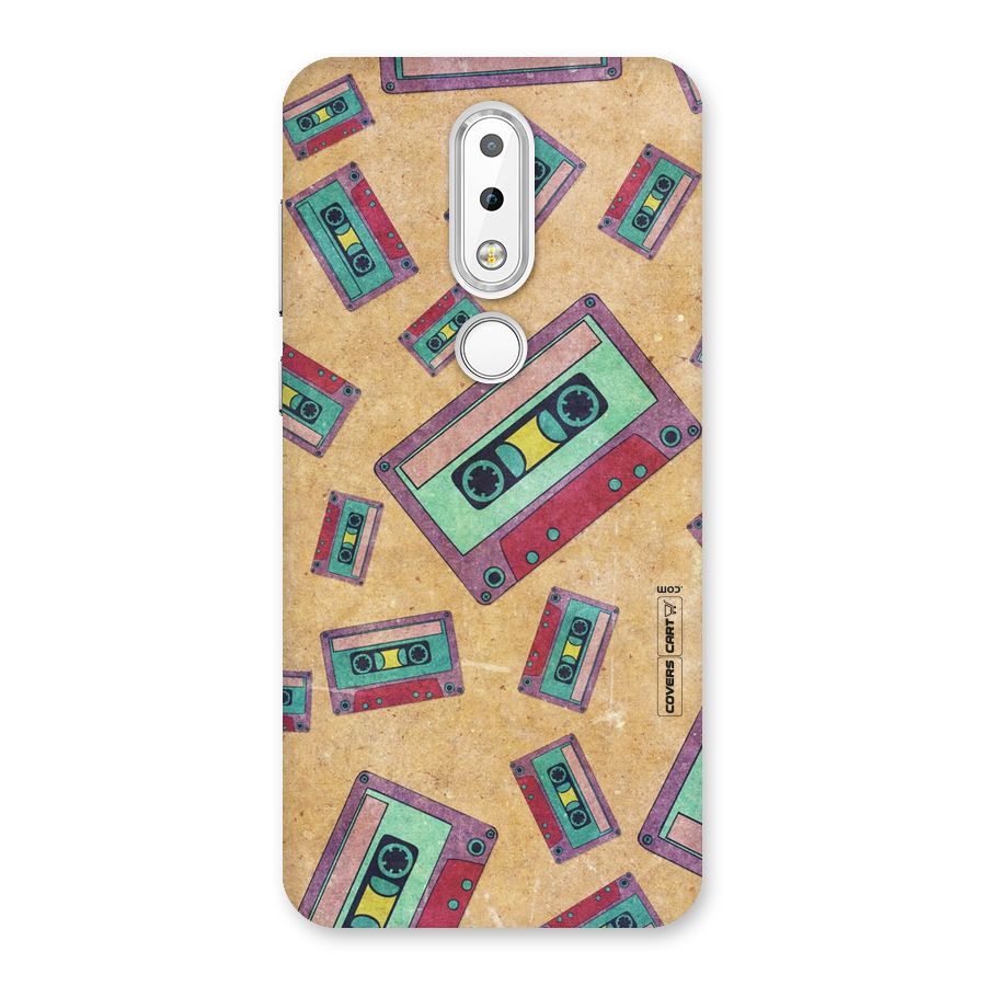 Ancient Cassettes Back Case for Nokia 6.1 Plus