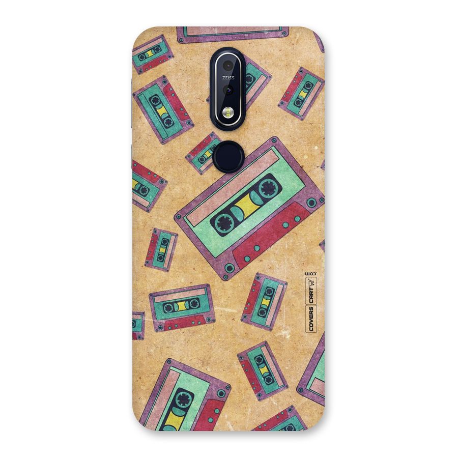 Ancient Cassettes Back Case for Nokia 7.1