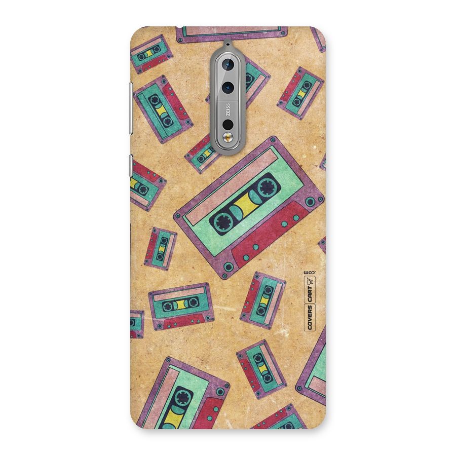 Ancient Cassettes Back Case for Nokia 8