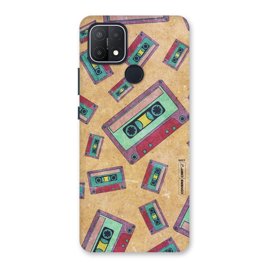 Ancient Cassettes Back Case for Oppo A15s