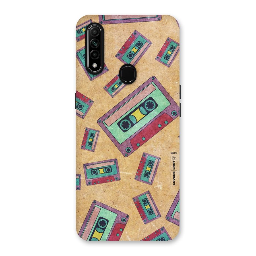 Ancient Cassettes Back Case for Oppo A31