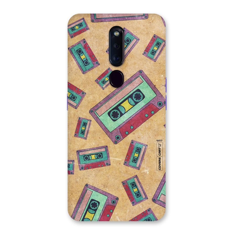 Ancient Cassettes Back Case for Oppo F11 Pro
