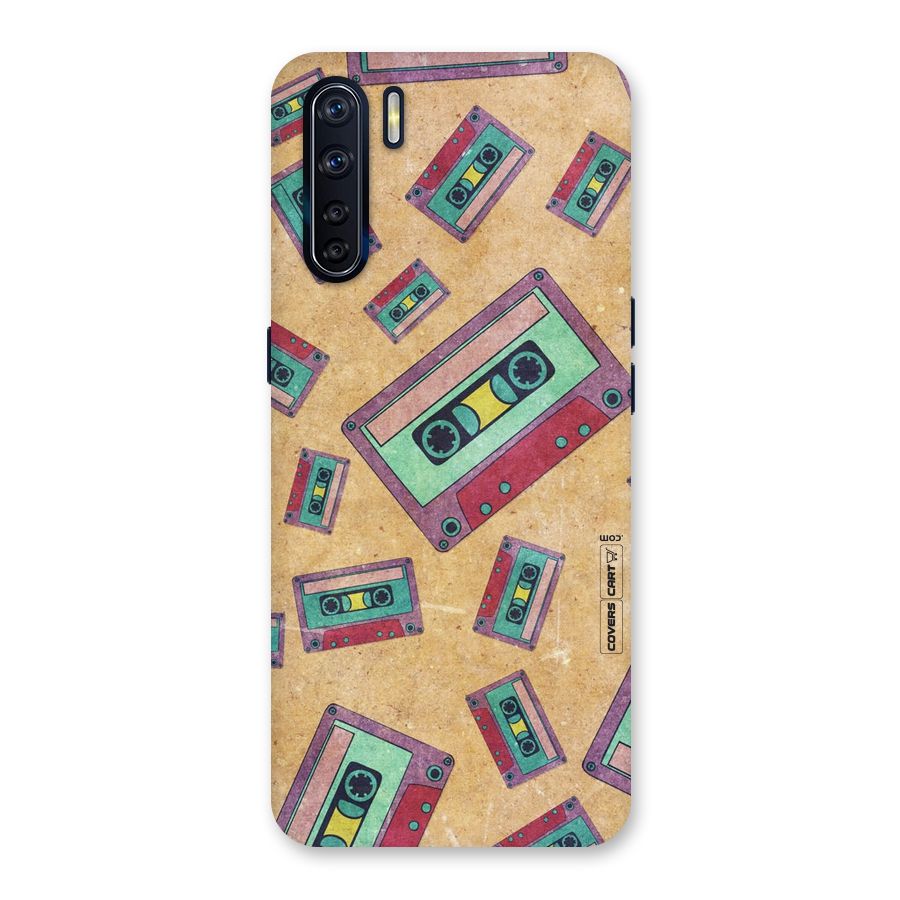 Ancient Cassettes Back Case for Oppo F15
