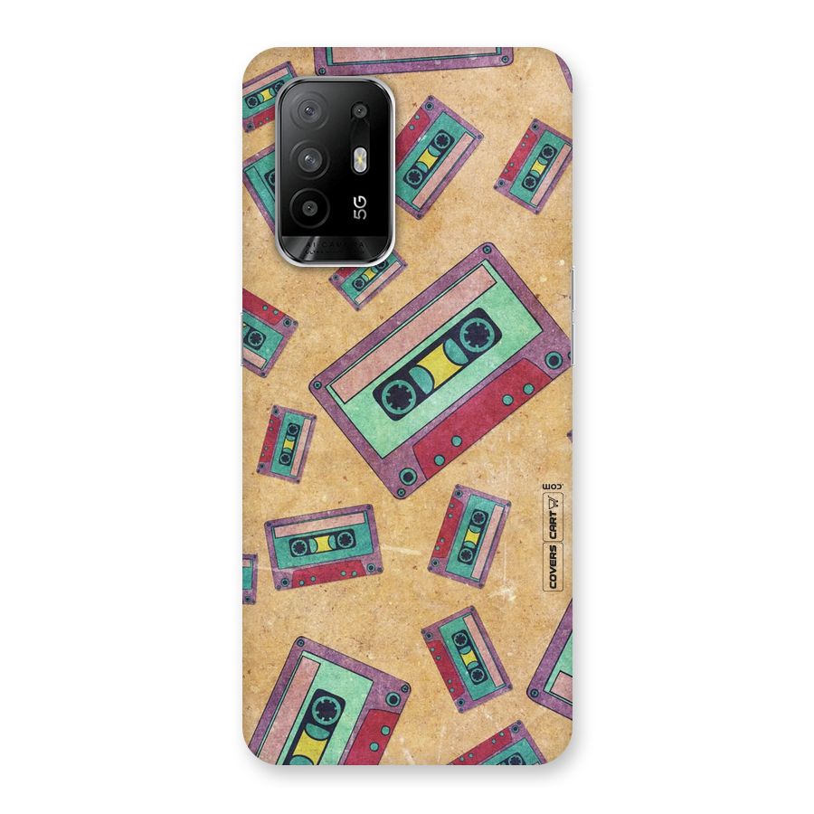 Ancient Cassettes Back Case for Oppo F19 Pro Plus 5G