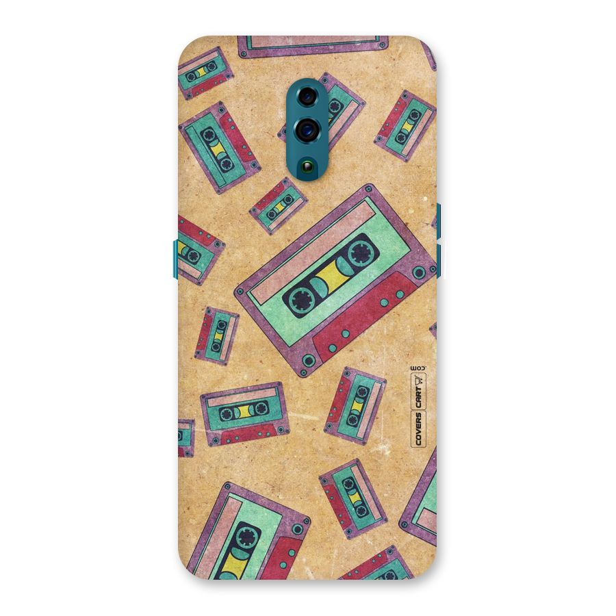 Ancient Cassettes Back Case for Oppo Reno