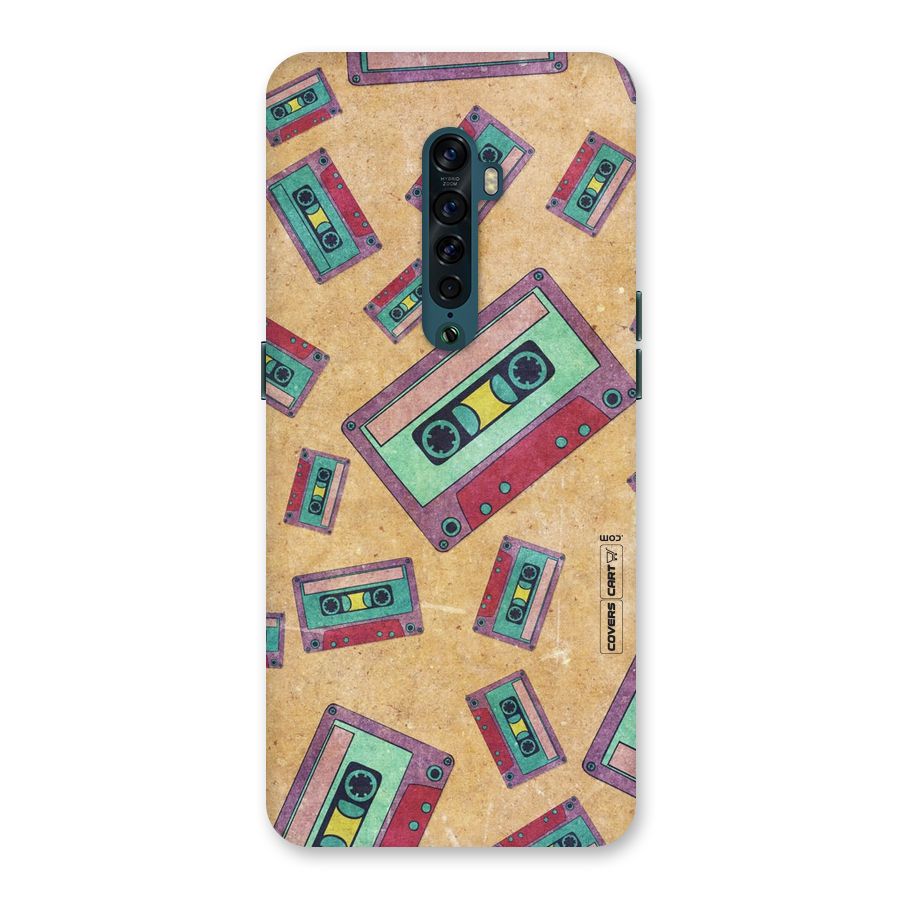 Ancient Cassettes Back Case for Oppo Reno2