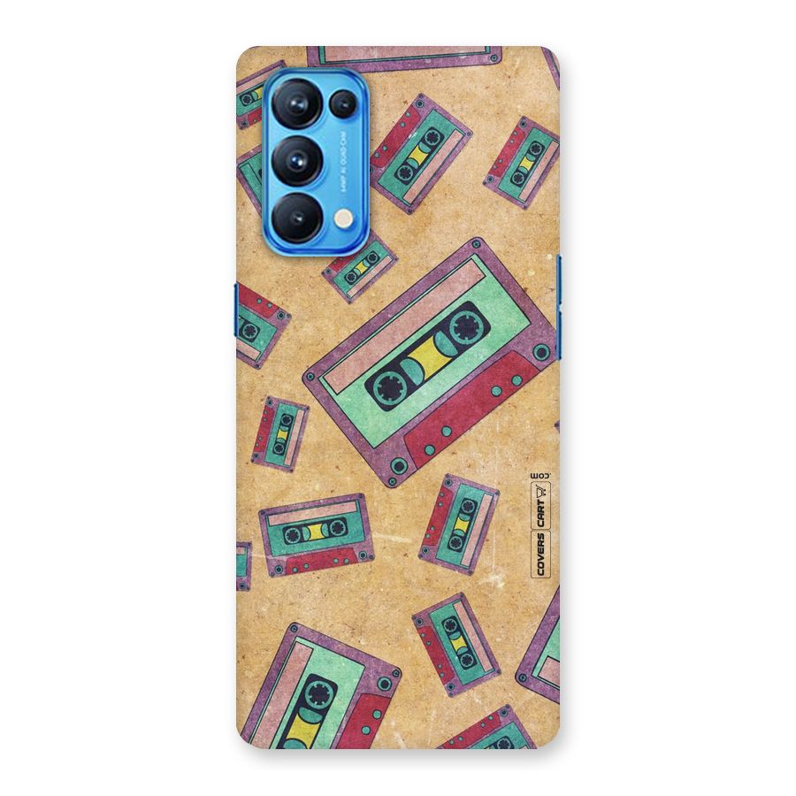 Ancient Cassettes Back Case for Oppo Reno5 Pro 5G