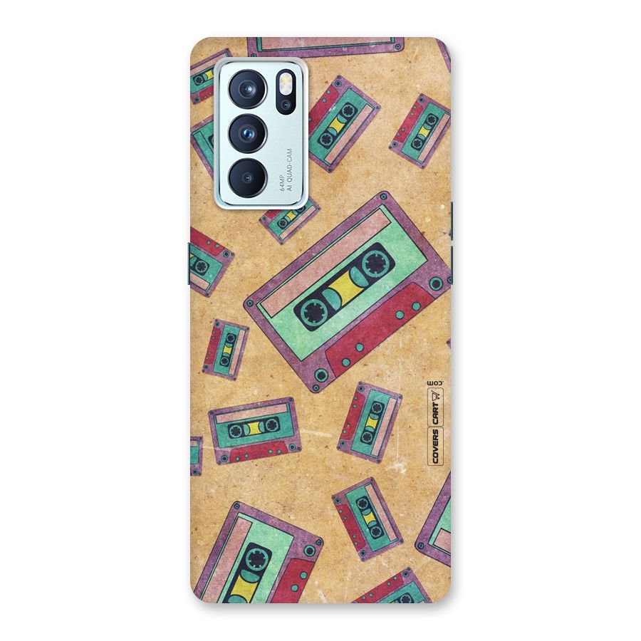 Ancient Cassettes Back Case for Oppo Reno6 Pro 5G