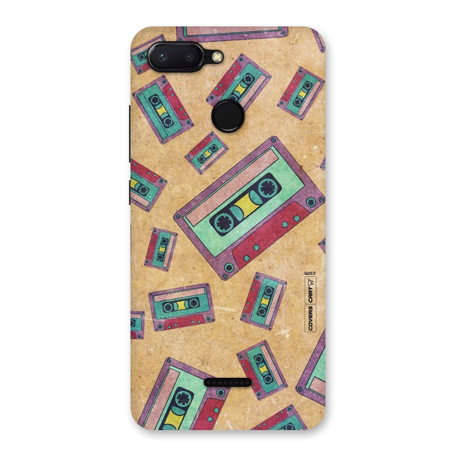 Ancient Cassettes Back Case for Redmi 6