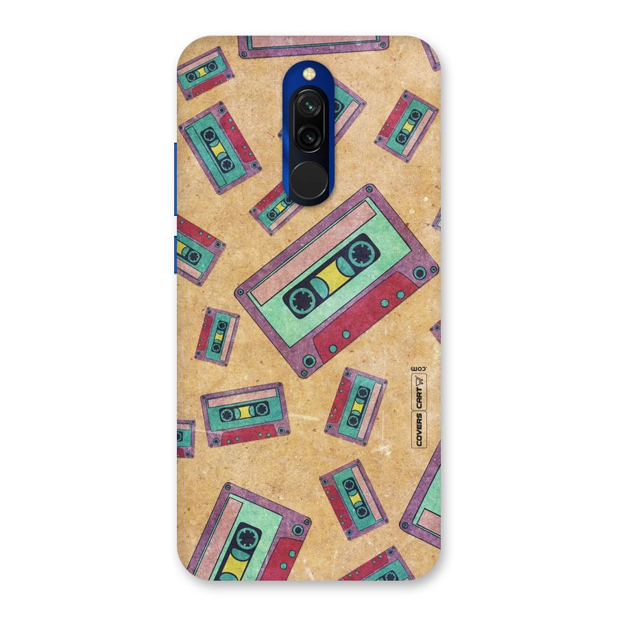 Ancient Cassettes Back Case for Redmi 8