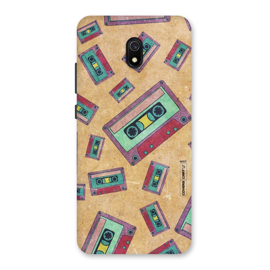Ancient Cassettes Back Case for Redmi 8A