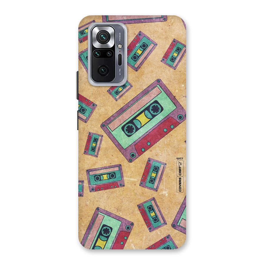 Ancient Cassettes Back Case for Redmi Note 10 Pro