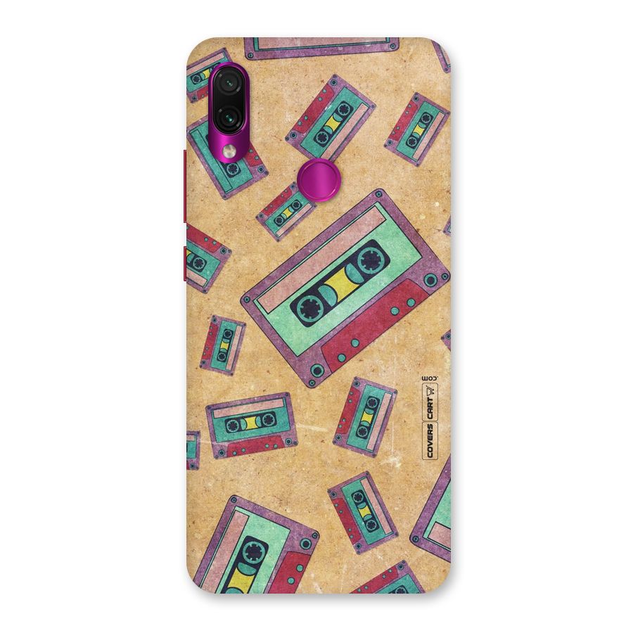 Ancient Cassettes Back Case for Redmi Note 7 Pro