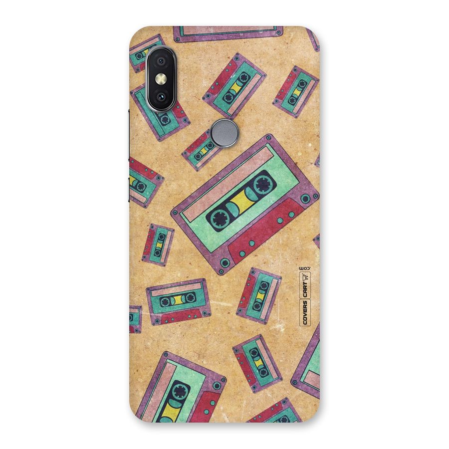 Ancient Cassettes Back Case for Redmi Y2