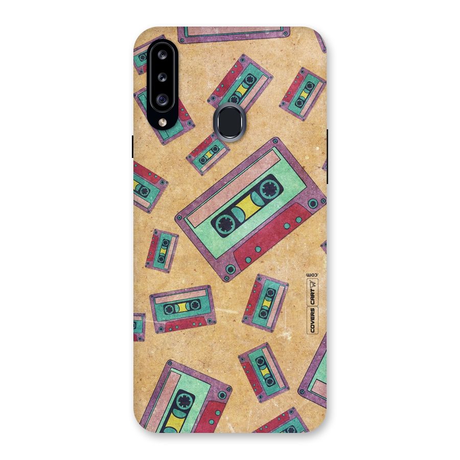 Ancient Cassettes Back Case for Samsung Galaxy A20s