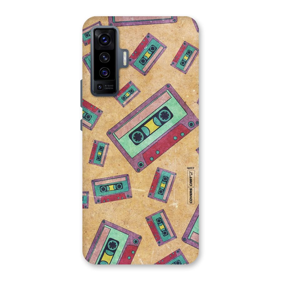 Ancient Cassettes Back Case for Vivo X50