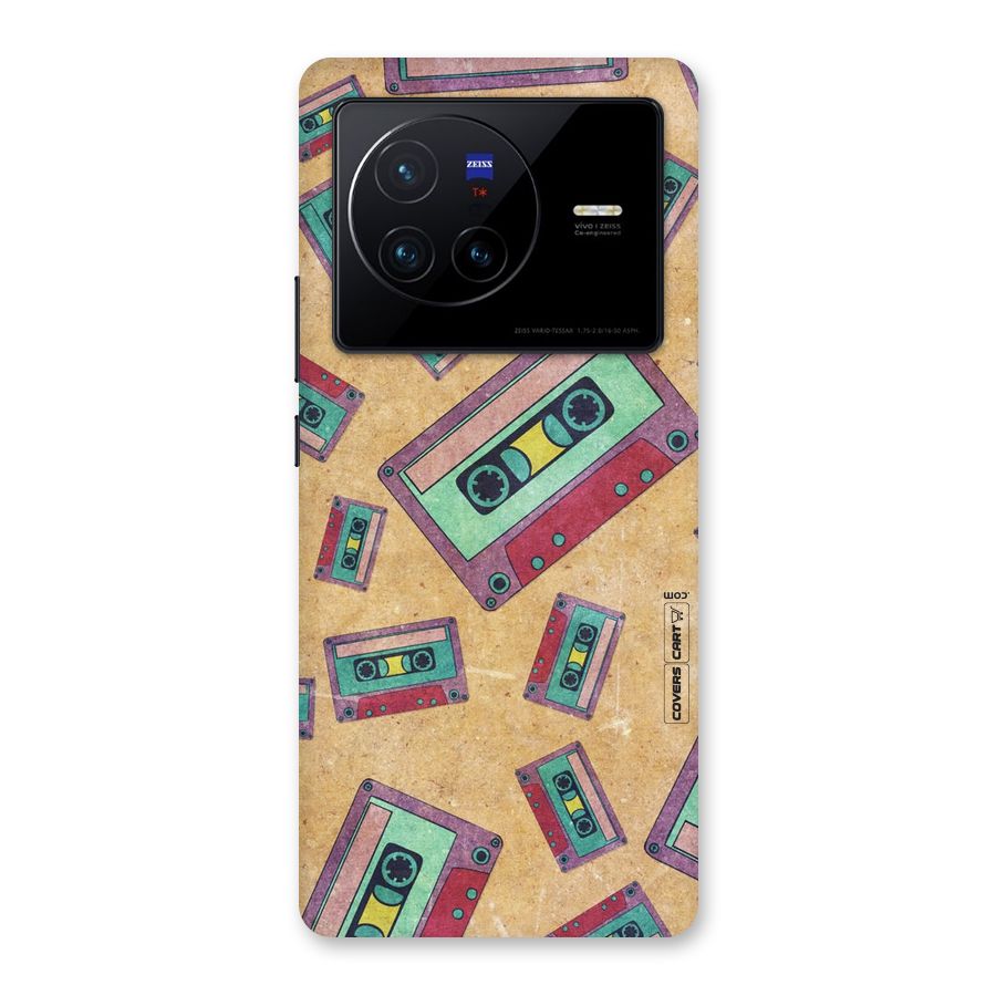 Ancient Cassettes Back Case for Vivo X80