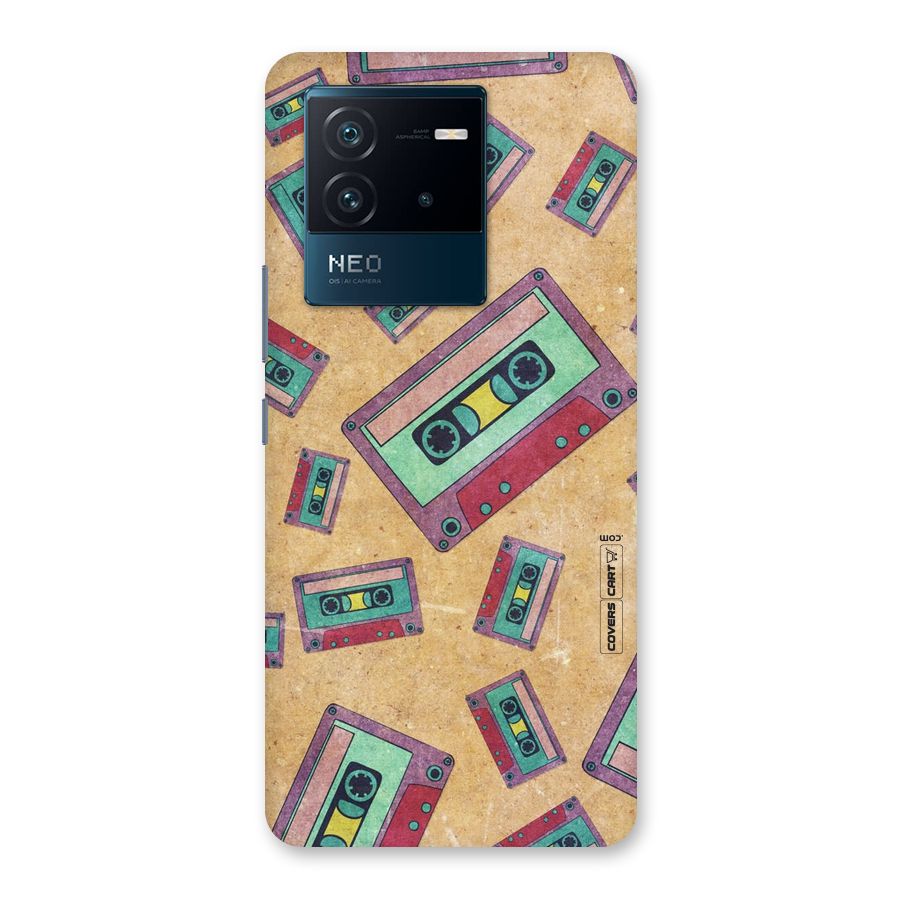 Ancient Cassettes Back Case for Vivo iQOO Neo 6 5G