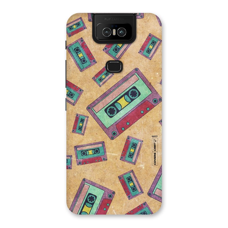Ancient Cassettes Back Case for Zenfone 6z