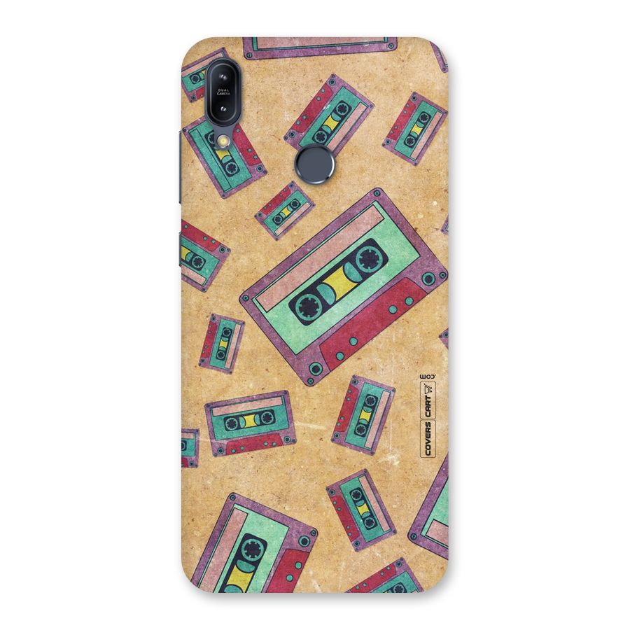 Ancient Cassettes Back Case for Zenfone Max M2