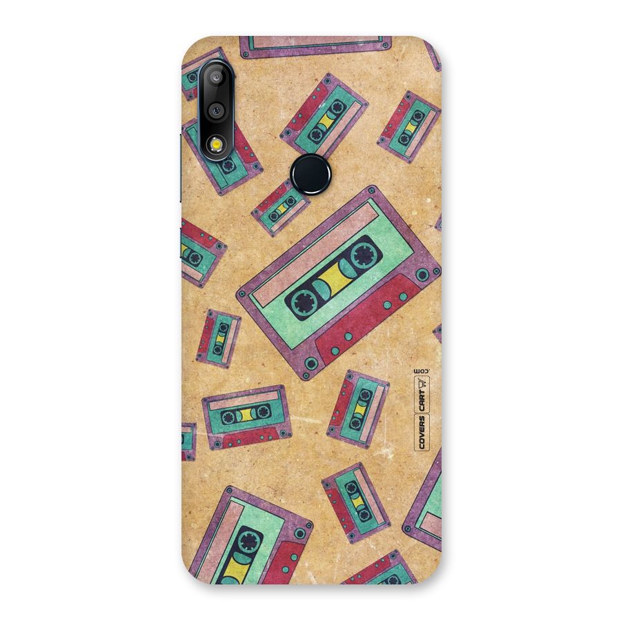 Ancient Cassettes Back Case for Zenfone Max Pro M2