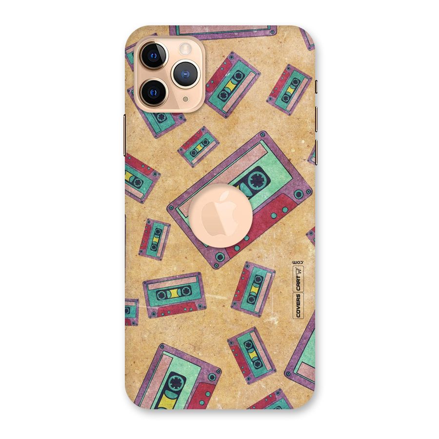 Ancient Cassettes Back Case for iPhone 11 Pro Max Logo Cut
