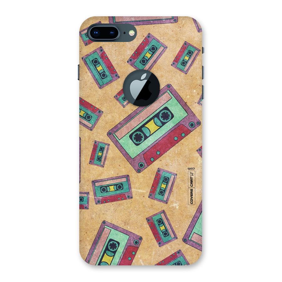 Ancient Cassettes Back Case for iPhone 7 Plus Logo Cut