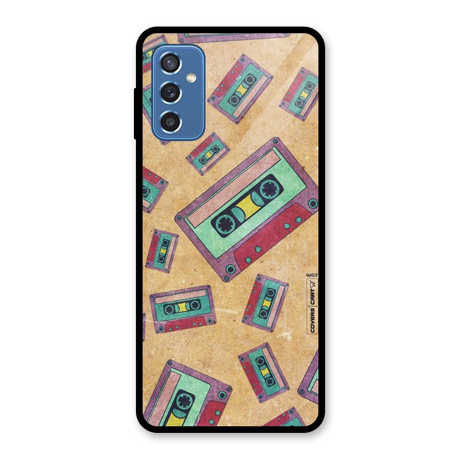 Ancient Cassettes Glass Back Case for Galaxy M52 5G