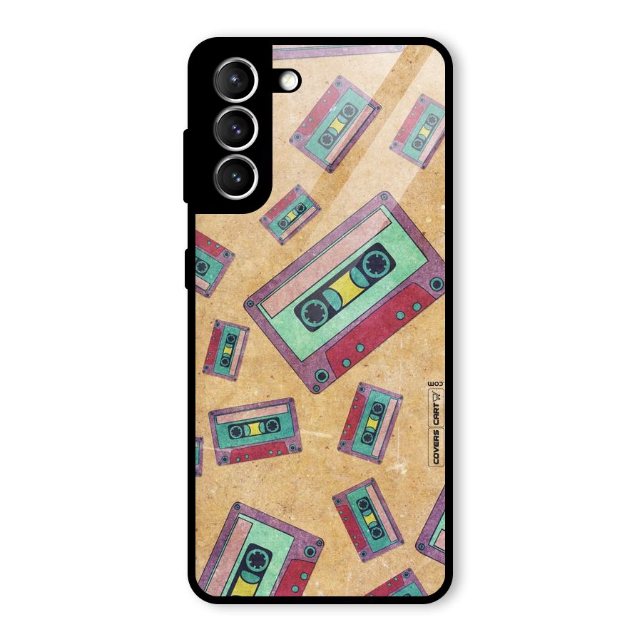 Ancient Cassettes Glass Back Case for Galaxy S21 5G